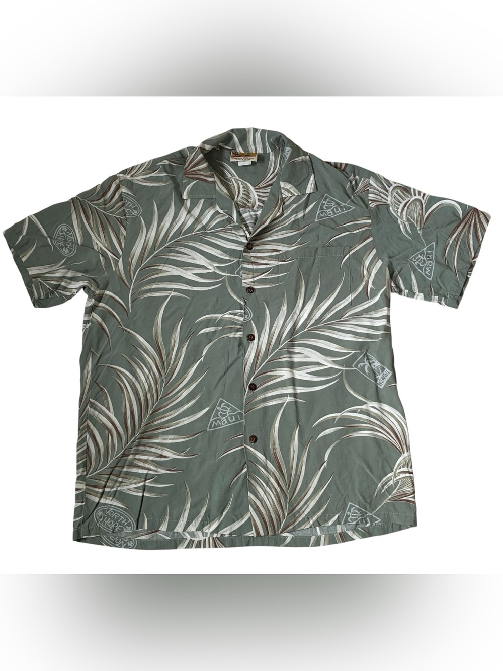 VINTAGE HAWAIIAN SHIRT SHORT SLEEVE BUTTON UP TROPICAL